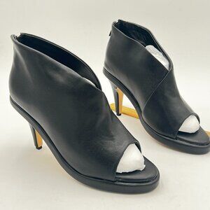 Women's Chic Slingback Peep Toe Stiletto High Heel Sandals Ankle Boots